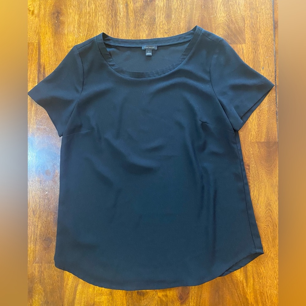 Versatile Ann Taylor Black Top